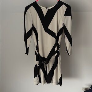 Armani Exchange Geometric Dress